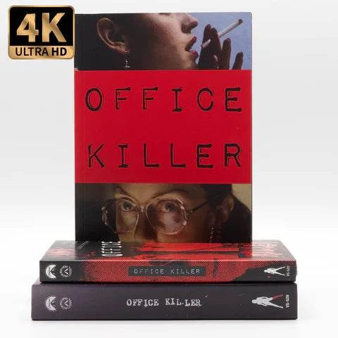 Office Killer 4K UHD Blu-ray limited edition slipcase and slipcover packaging