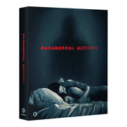 Paranormal Activity limited edition Blu-Ray with rigid slipcase featuring a couple sleeping, region B, extra content and new artwork