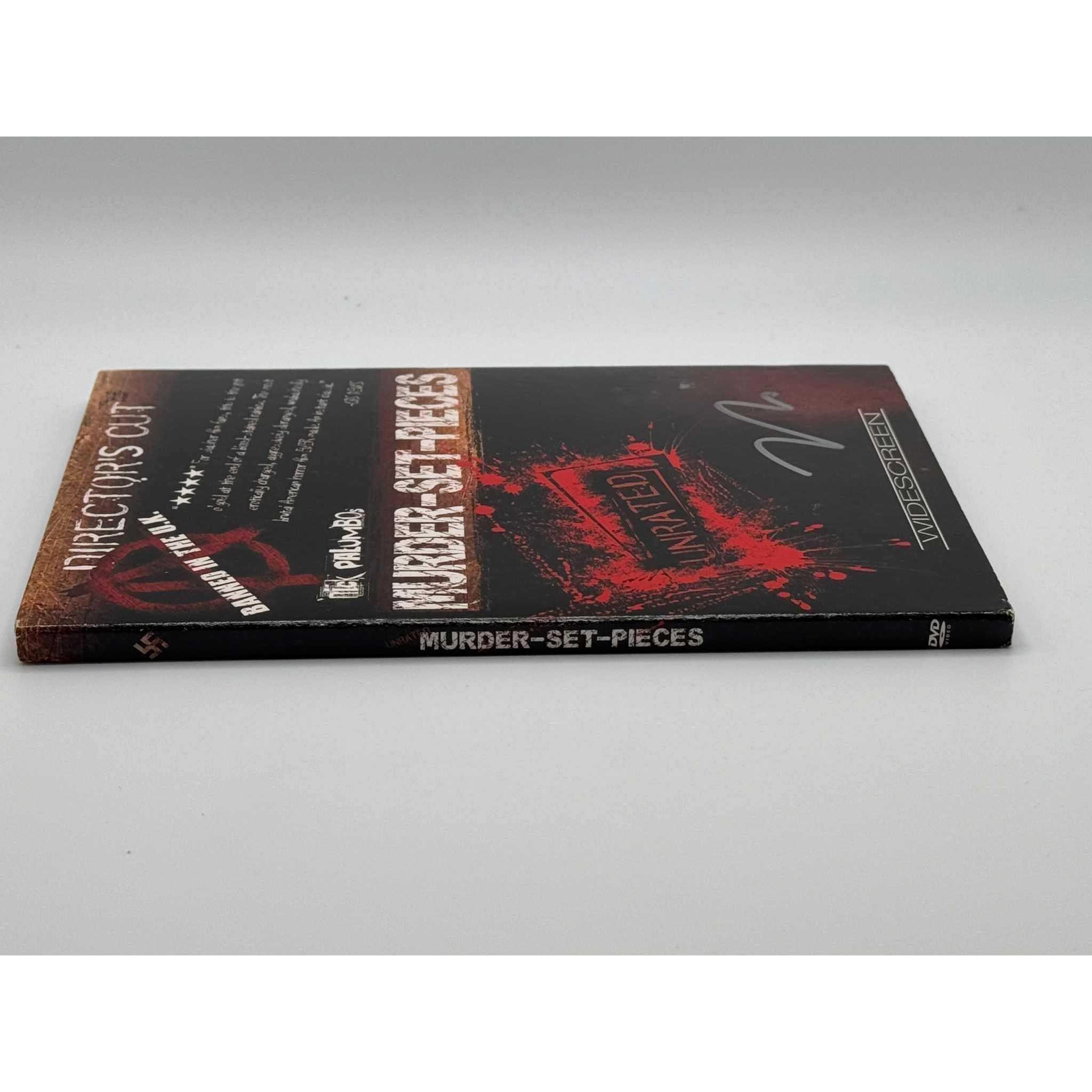 Murder-Set-Pieces DVD - Rare Signed Edition, Unrated Version