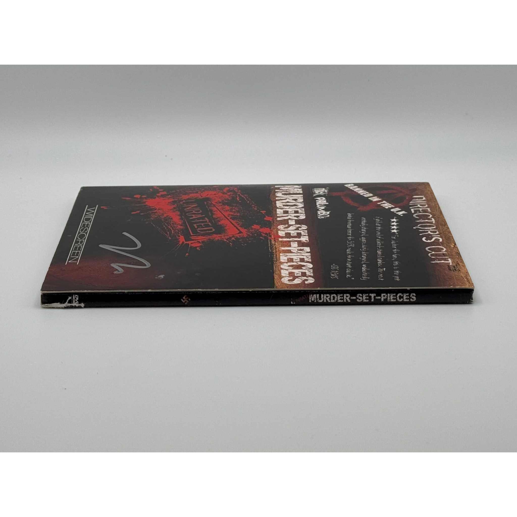 Murder-Set-Pieces DVD - Rare Signed Edition, Unrated Version
