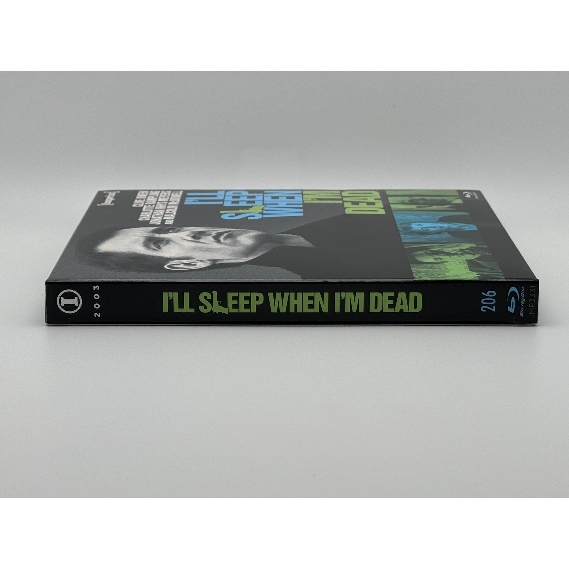 I'll Sleep When I'm Dead Blu-Ray Imprint Films with Slipcover spine