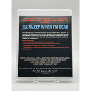 I'll Sleep When I'm Dead Blu-Ray Imprint Films with slipcover inside case back cover