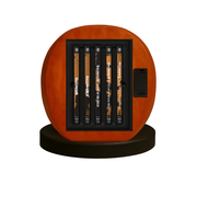 Limited edition Halloween I – V 4K UHD and Blu-ray collection in Jack O’Lantern pumpkin case with LED light and steelbook discs