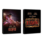 Elvis 4K UHD Blu-Ray Steelbook with Limited Edition Full Slip, featuring movie artwork.