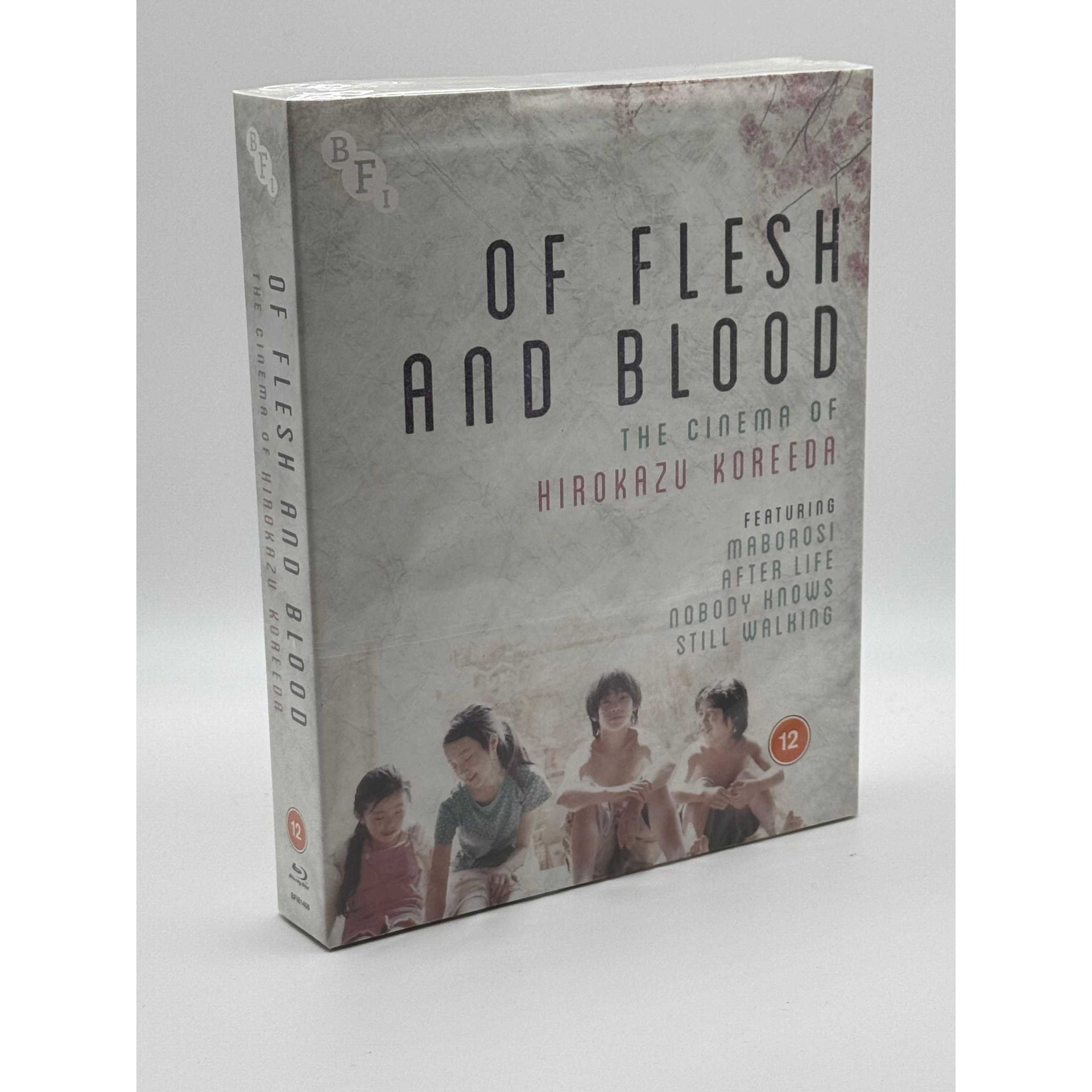Of Flesh And Blood - The Cinema Of Hirokazu Koreeda Blu-Ray Standard Edition Box Set front cover and left side live picture