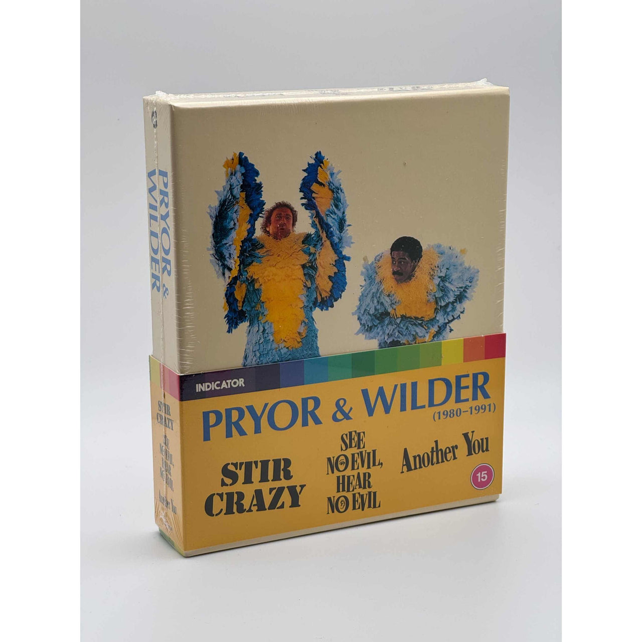 Pryor and Wilder - 1980-1991 Limited Edition Blu-Ray Box Set live picture front and left side