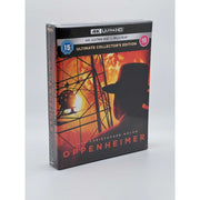 Oppenheimer Ultimate Collector's Edition 4K Ultra HD & Blu-ray Steelbook front and left side live picture