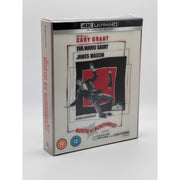 Alfred Hitchcock - North By Northwest Limited Steelbook Ultimate Collectors Edition 4K Ultra HD + Blu-Ray live picture front and left side
