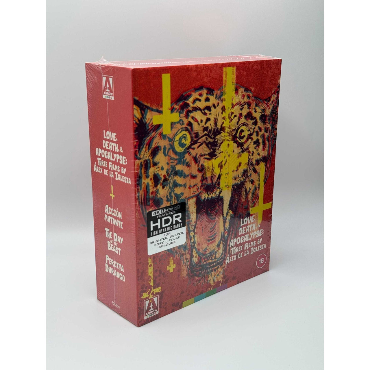 Love Death and Apocalypse - Three Films by Alex De La Iglesia Limited Edition 4K Ultra HD side angle