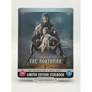 The Northman Limited Edition Embossed Steelbook 4K Ultra HD + Blu-Ray live front cover image