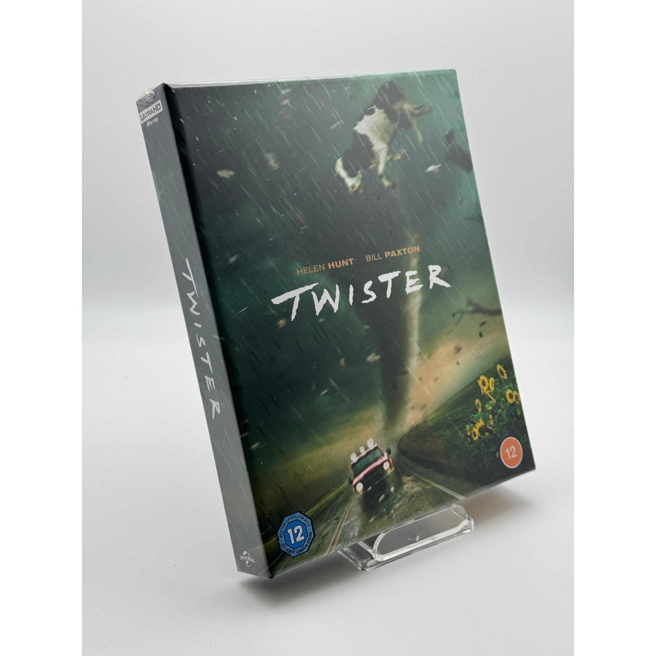 Twister Limited Edition Steelbook Ultimate Collectors Edition 4K Ultra HD + Blu-Ray front cover and spine image
