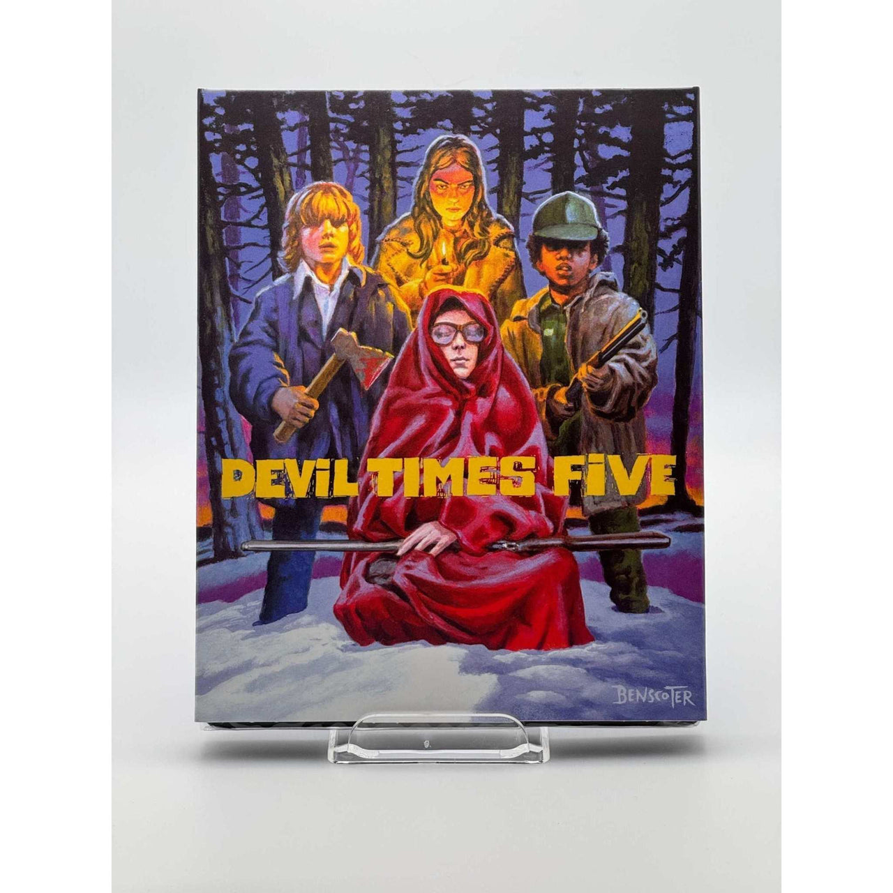 Vinegar Syndrome: Devil Times Five 4K UHD with Slipcover live front cover picture