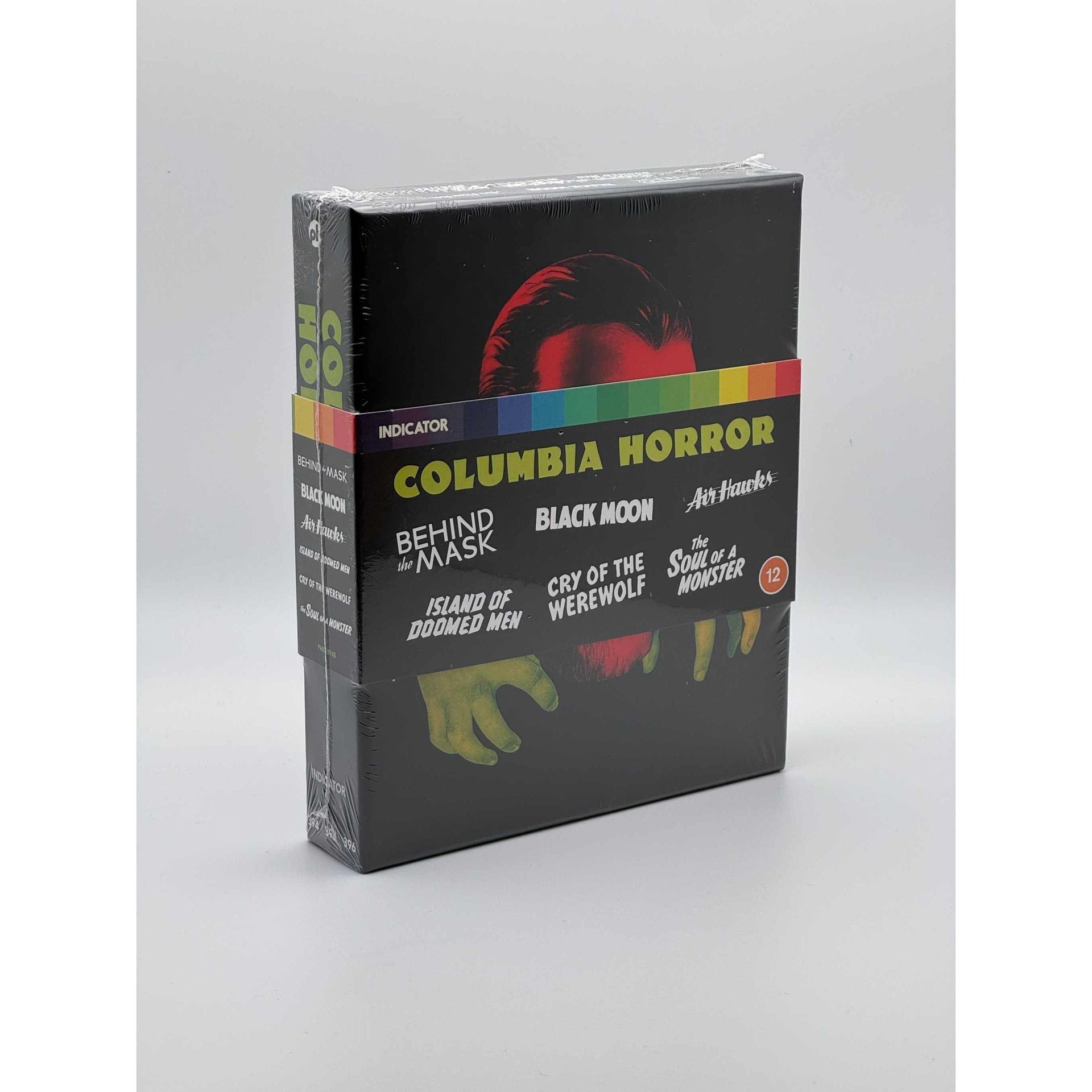 Columbia Horror Limited Edition Blu-Ray Box Set live front cover and spine picture