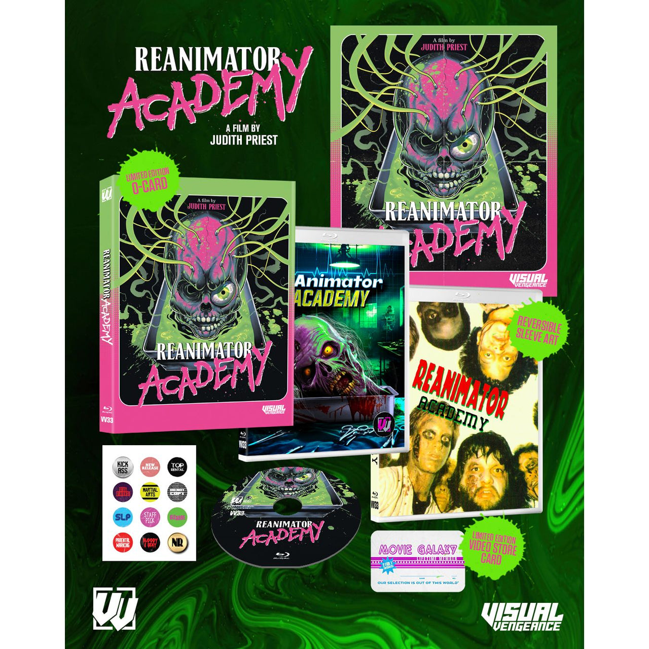 PRE-ORDER: ReAnimator Academy [Visual Vengeance Collector's Edition] Blu-Ray w/ Slipcover + Extras