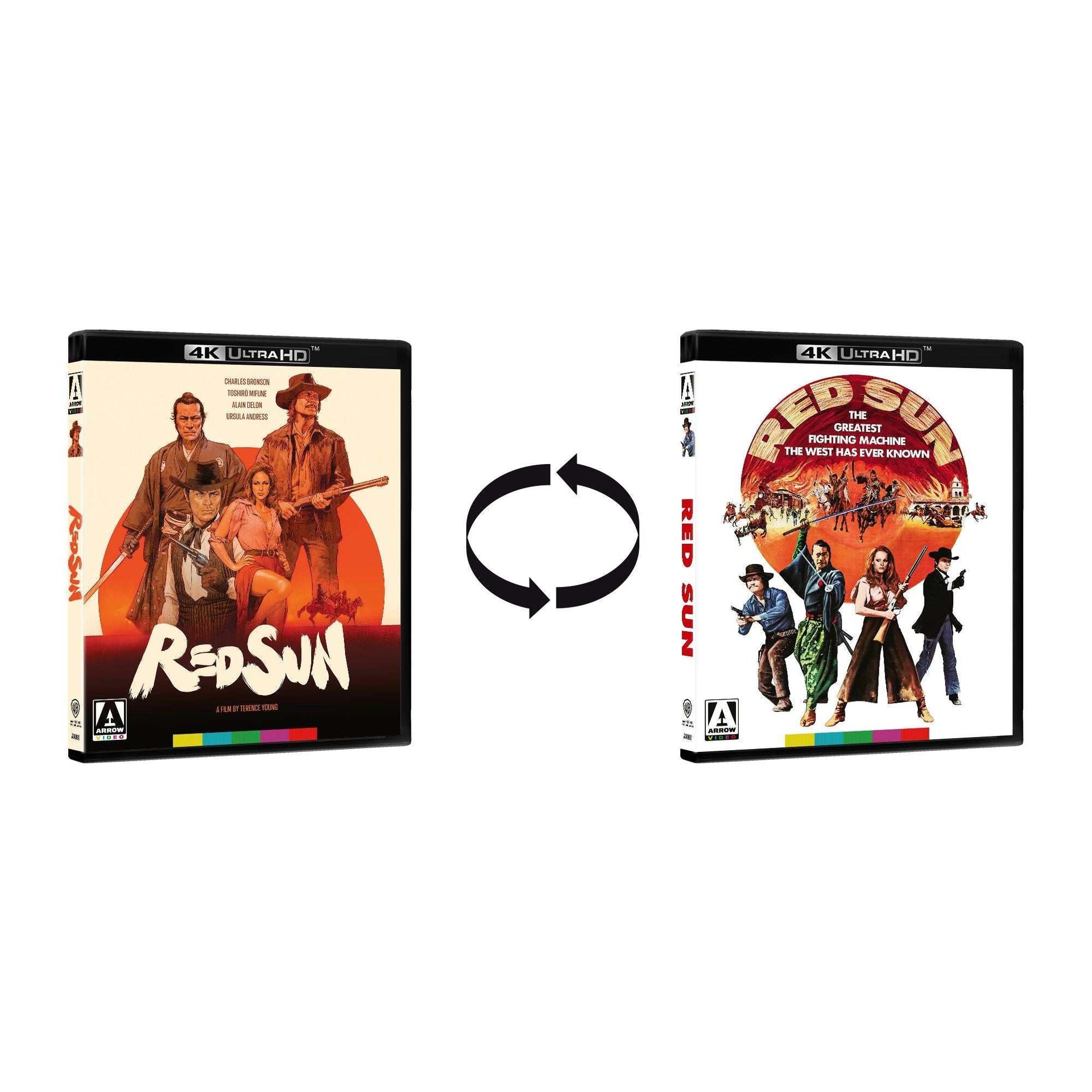 G.I. Samurai Limited Edition Blu-Ray Red Sun 4K UHD with slipcover and booklet preorder cover