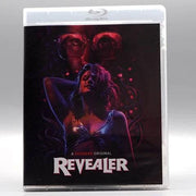 Revealer Blu-Ray case with dark, dramatic cover featuring a woman and glasses reflection, slipcover included.