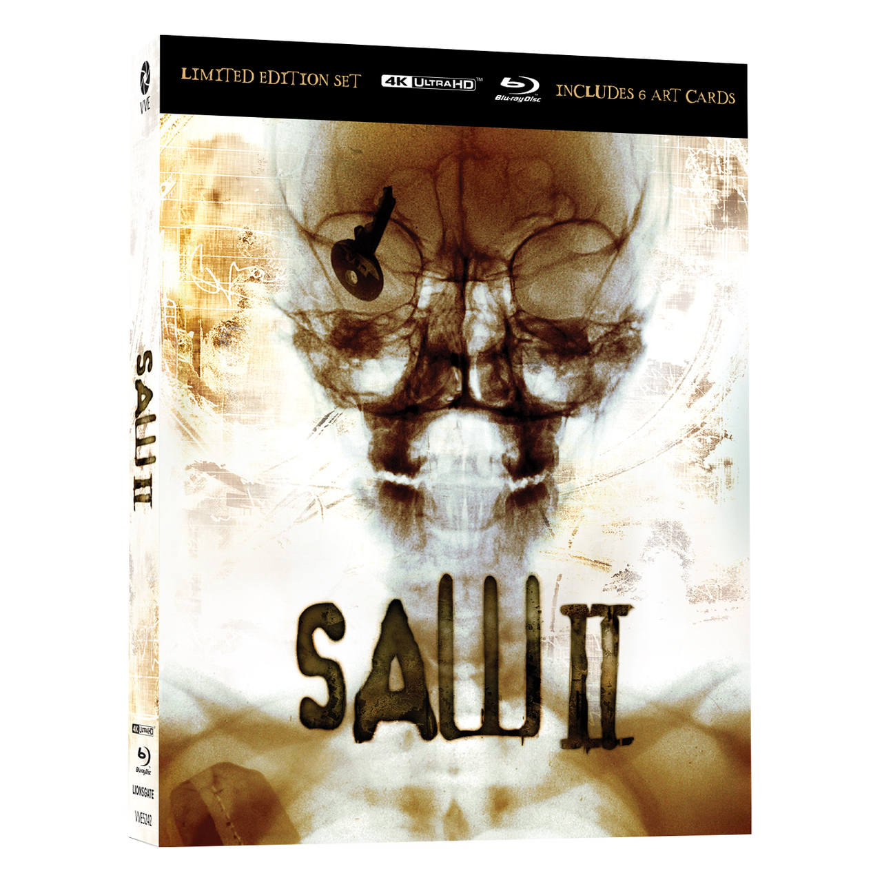 Saw II 2005 4K UHD Blu-ray limited edition lenticular hardcase with art cards cover artwork