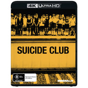 Suicide Club 2001 4K UHD and Blu-Ray limited edition slipcover movie case cover