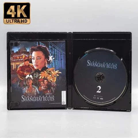 Shanghai Blues 4K UHD limited edition slipcover with 2-disc set and bonus features