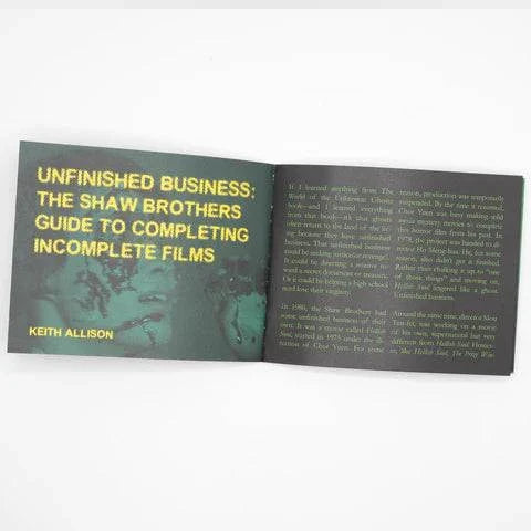 Vinegar Syndrome Shaw Scares Volume 1 Blu-ray limited edition box set with 40-page book and restored Shaw Brothers horror films