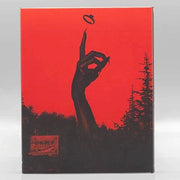 Pre-order She Came from the Woods Blu-Ray with limited edition slipcover featuring horror camp art and dark hand illustration