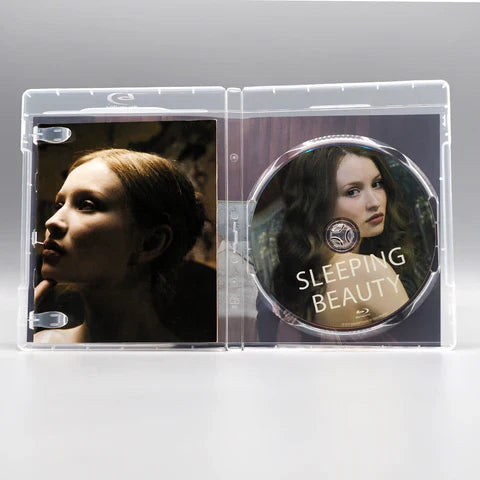Sleeping Beauty Blu-Ray with slipcover featuring Emily Browning.