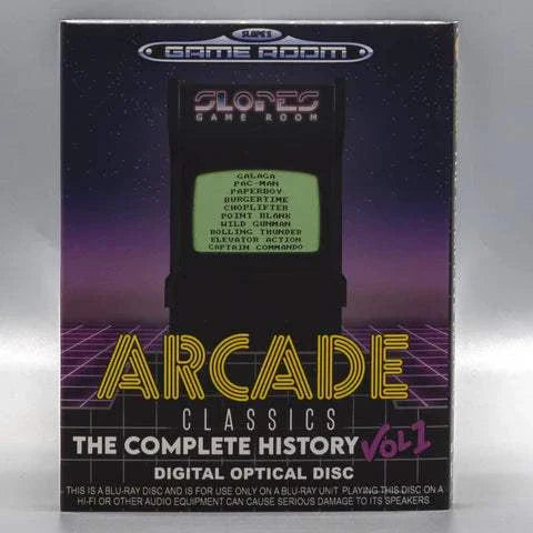 PRE-ORDER Slopes Game Room Arcade Classics Blu-Ray with Limited Edition Slipcover