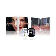 The Substance Steelbook Limited Edition 4K UHD Blu-Ray open box set with discs.