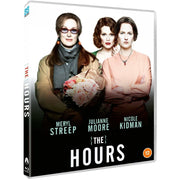 The Hours Blu-Ray Region B slipcover pre-order release artwork with cast and product details