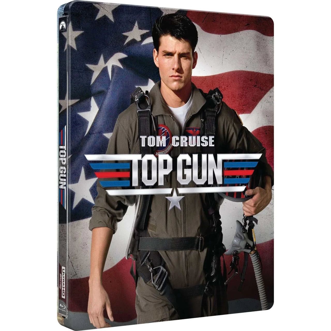 Top Gun 40th Anniversary Limited Edition Steelbook 4K UHD Blu-Ray Digital pre-order cover