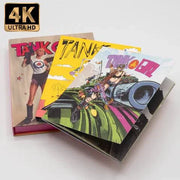 Tank Girl 4K UHD limited edition slipcase and slipcover set with comic artwork and 40-page book