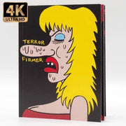 Terror Firmer 4K UHD limited edition slipcase and slipcover set with unique cartoon artwork