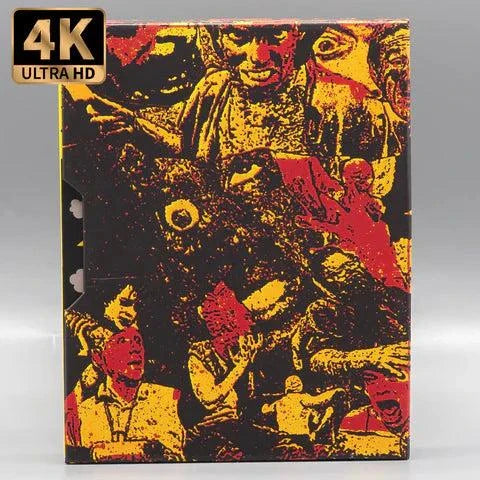 Terror Firmer 4K UHD limited edition slipcase and slipcover set with exclusive artwork and 4K Ultra HD logo