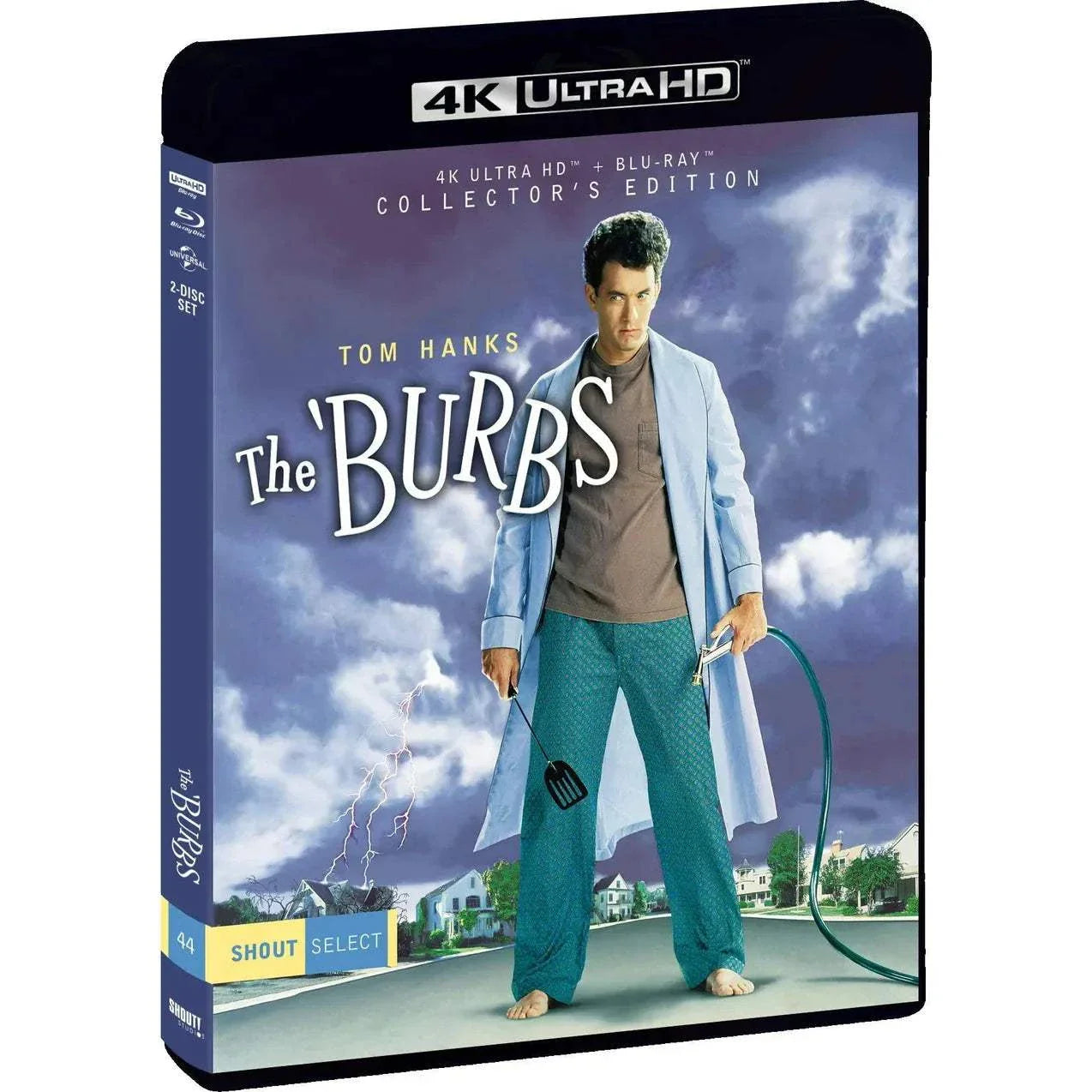 The 'Burbs Collector's Edition 4K UHD Blu-Ray with slipcover pre-order cover art
