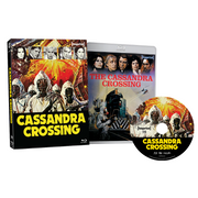The Cassandra Crossing 1976 limited edition Blu-Ray with slipcover pre-order cover art