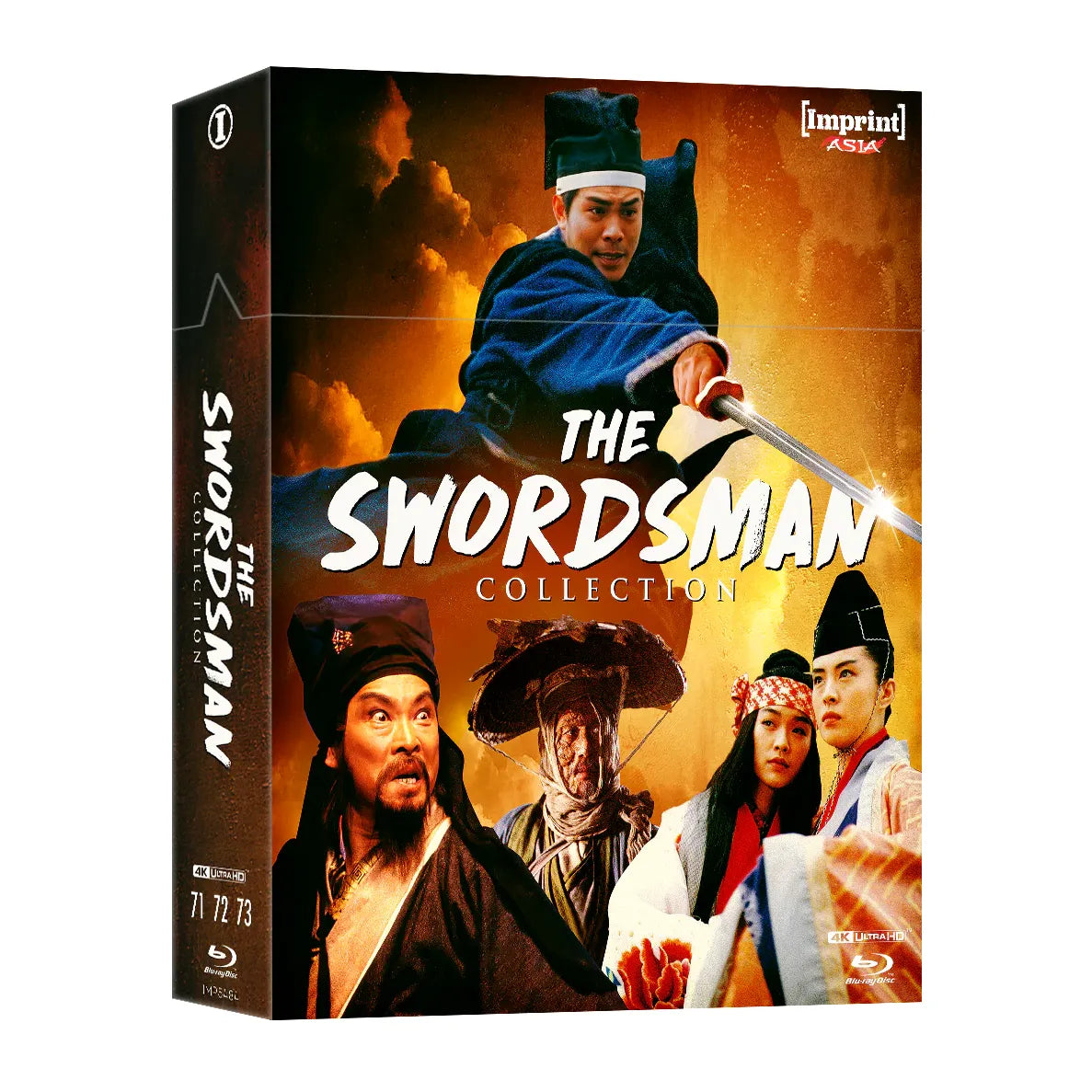 PRE-ORDER: The Swordsman Collection (1990 - 1993) Limited Edition 4K UHD & Blu-Ray Steelbook + Hardback Booklet in Hardbox (Imprint Asia) [REGION FREE]