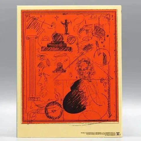Vinegar Syndrome Labs The Belly of an Architect Blu-Ray with Slipcover - Artistic Cover Design