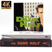 Vinegar Syndrome The Dark Half 4K UHD Blu-Ray with slipcase, featuring artwork and branding.
