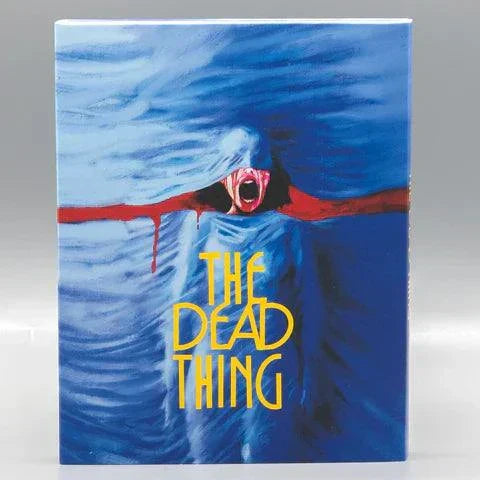 The Dead Thing Blu-Ray with limited edition slipcover featuring horror art by Trevor Henderson