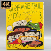 Vinegar Syndrome Ultra Garbage Pail Kids Movie 4K UHD limited edition magnetic box with slipcover and colorful cartoon characters