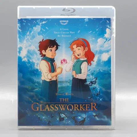 The Glassworker Blu-Ray limited edition slipcover packaging and cover art