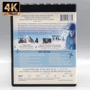 The Great Silence 4K UHD Blu-ray limited edition slipcase and slipcover back cover with film details and bonus features