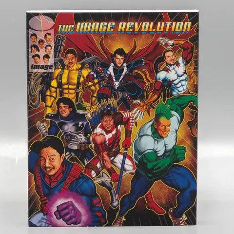 The Image Revolution Blu-Ray limited edition slipcover with collectible packaging and comic history documentary