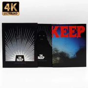 The Keep 4K UHD and Blu-Ray limited edition hardcase with slipcover and booklet