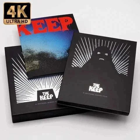 The Keep 4K UHD limited edition hardcase with slipcover and booklet by Vinegar Syndrome