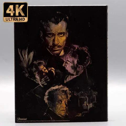 Vinegar Syndrome 4K UHD and Blu-ray limited edition slipcase for The Man Who Could Cheat Death