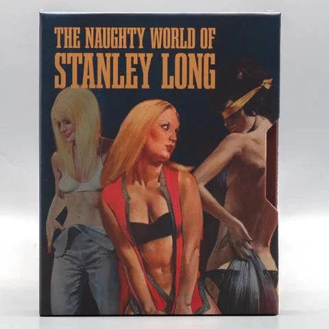 PRE-ORDER The Naughty World of Stanley Long limited edition 2-disc Blu-ray slipcase and slipcover set