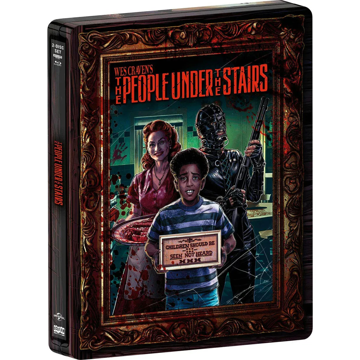PRE-ORDER: The People Under the Stairs 4K UHD + Blu-Ray (Limited Edition Steelbook) [Scream! Factory]