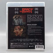 The Roost Blu-Ray with limited edition slipcover by Glass Eye Pix pre-order cover art
