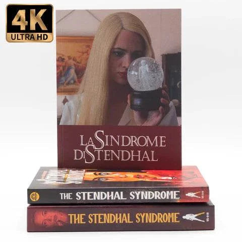 Vinegar Syndrome 4K UHD and Blu-ray limited edition set of The Stendhal Syndrome with slipcase and 40-page book